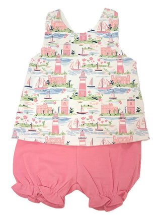 Marco and Lizzy - St Bart Collection Girl's Bloomer Sets