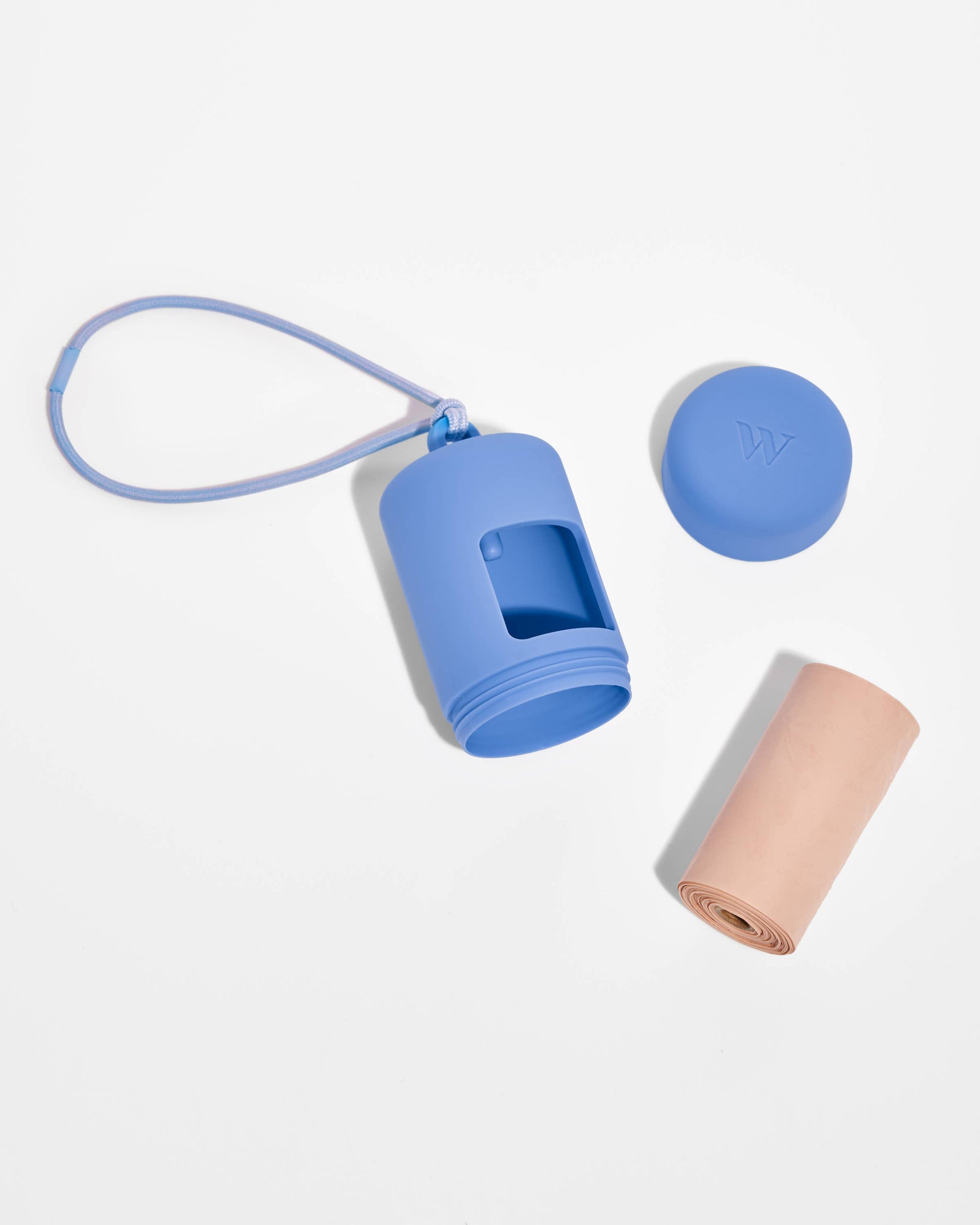 Wild One - Poop Bag Carrier Dispenser for Pets & Dogs: Holographic Lunar