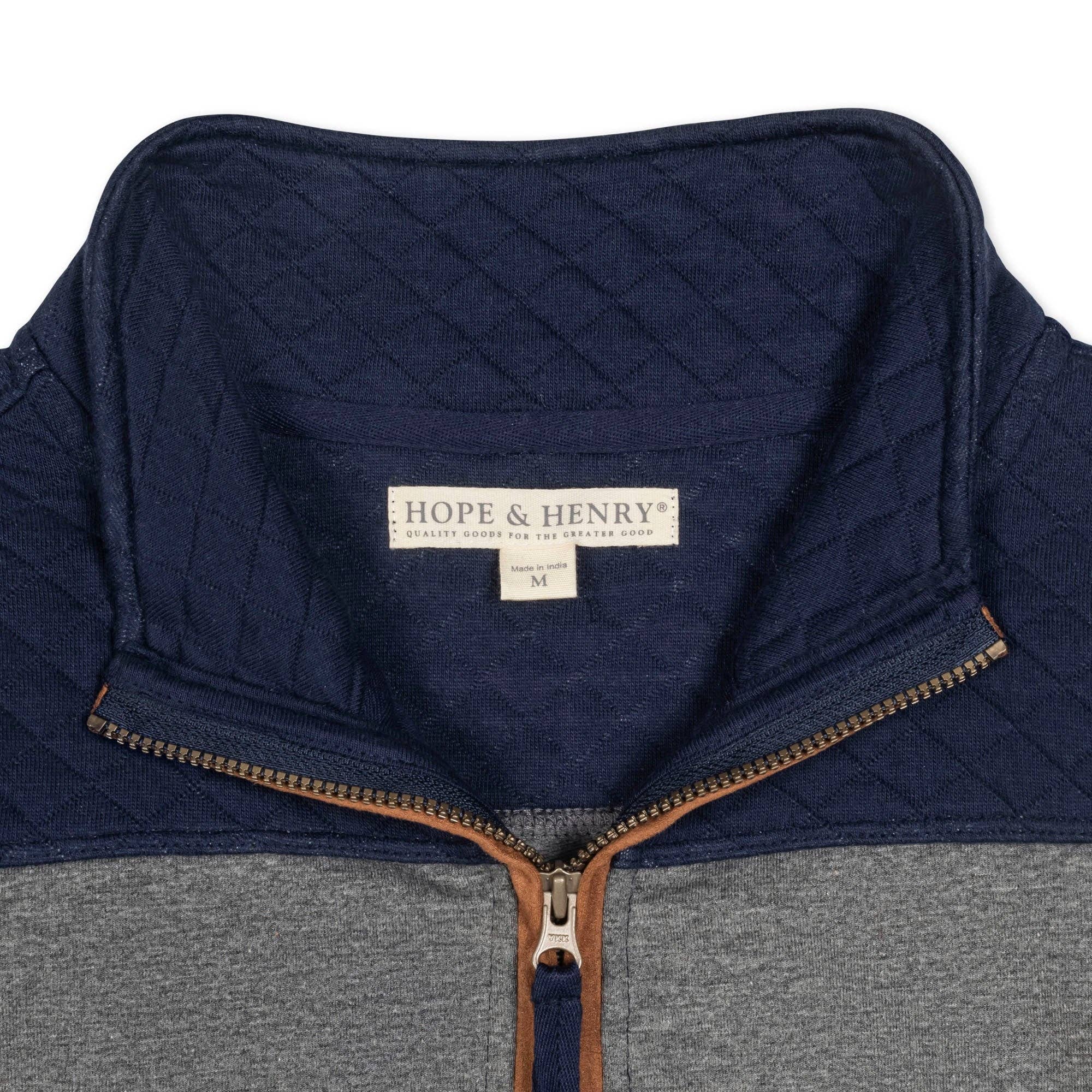 Image of Organic French Terry Half-Zip