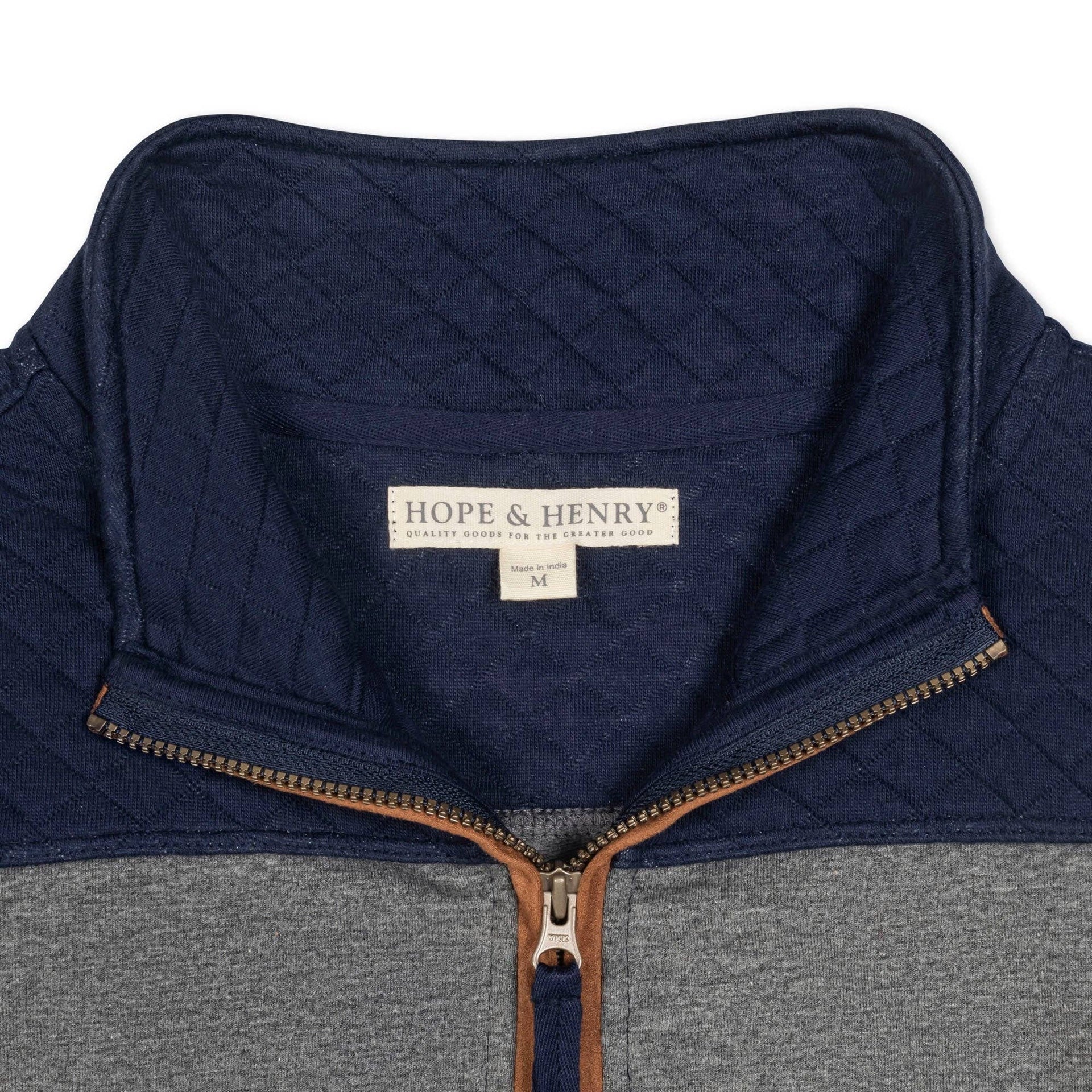 Organic French Terry Half-Zip