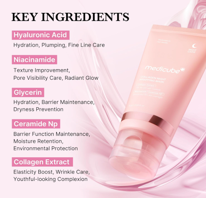 Image of MEDICUBE Collagen Night Wrapping Mask