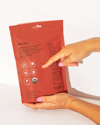 Wild One - Organic Fruit Salad Vegan Baked Dog Treats