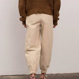 Moon River - PAPER BAG PANTS: CREAM