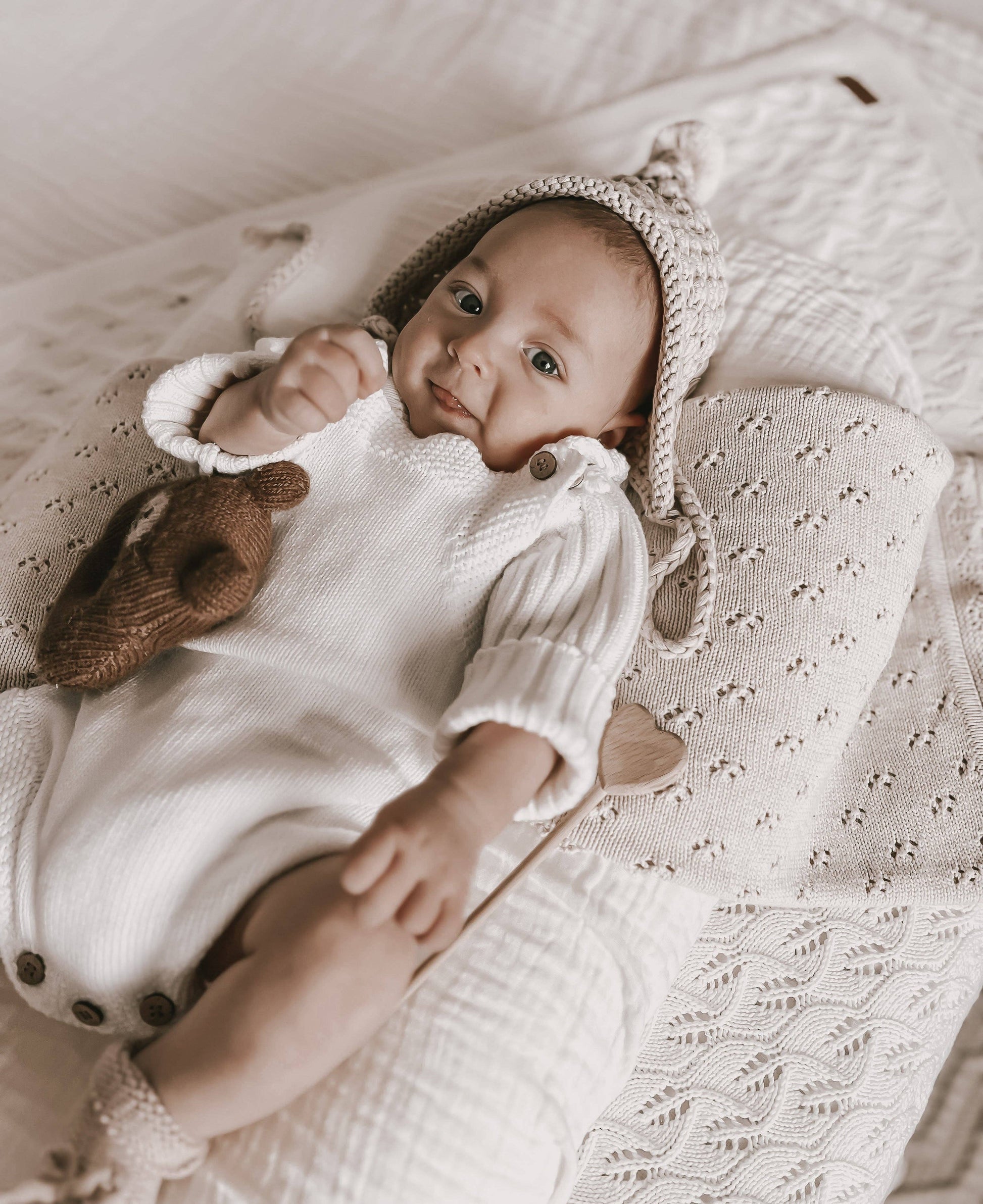 Luna + Luca Novelty Knit Romper
