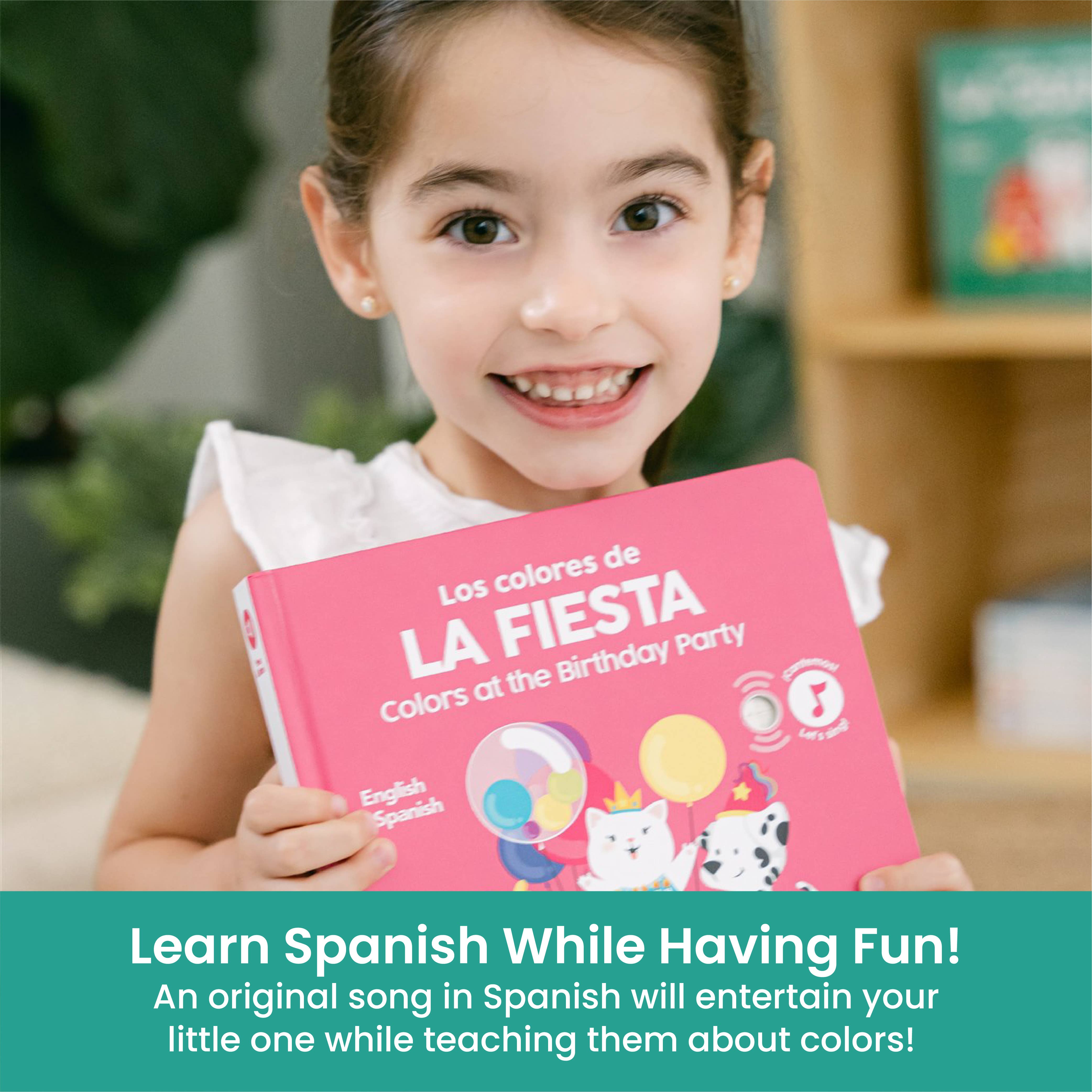 Bilingual Musical Book: Colores de la fiesta