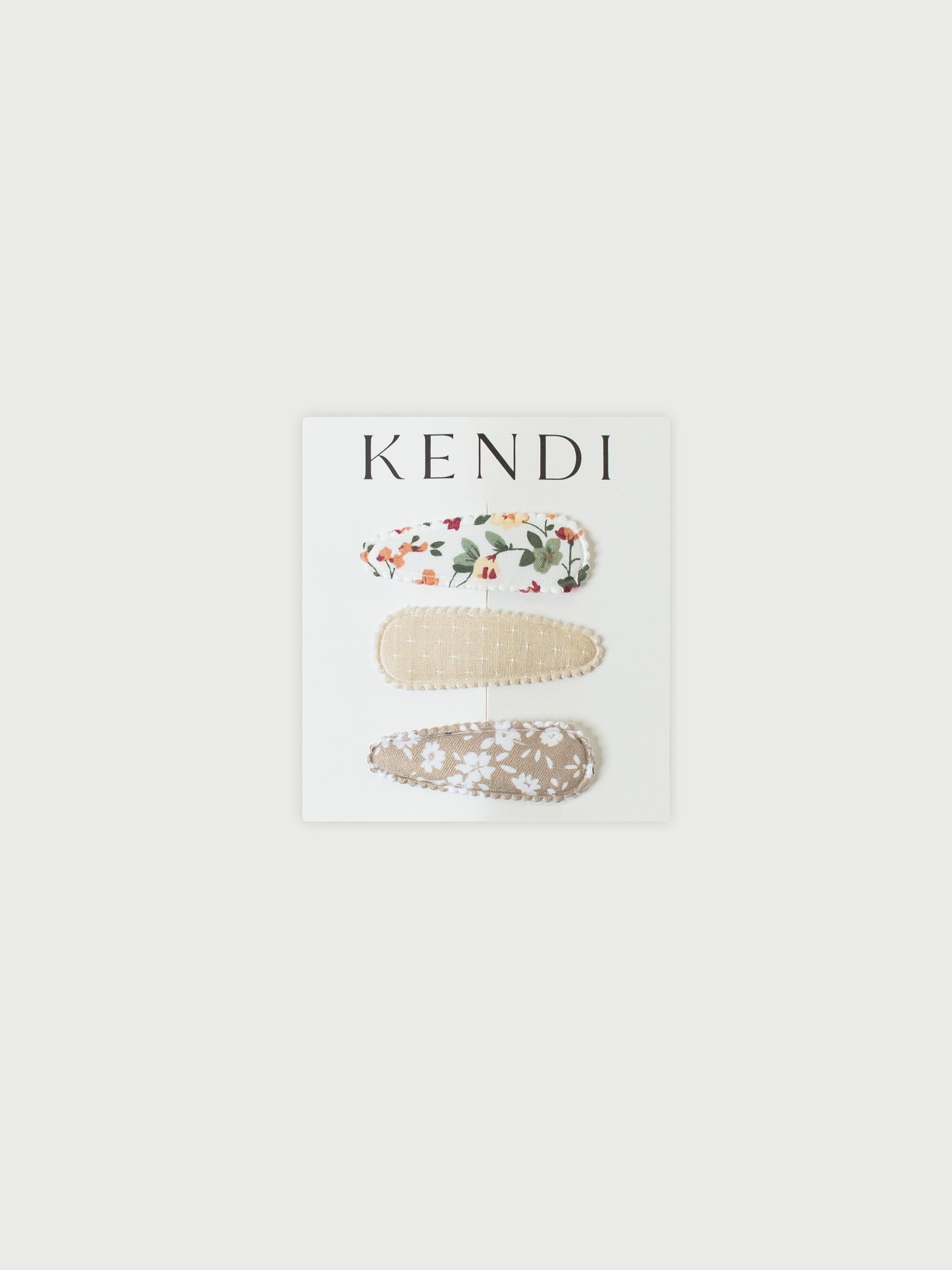 3-Pack Hair Clip Set