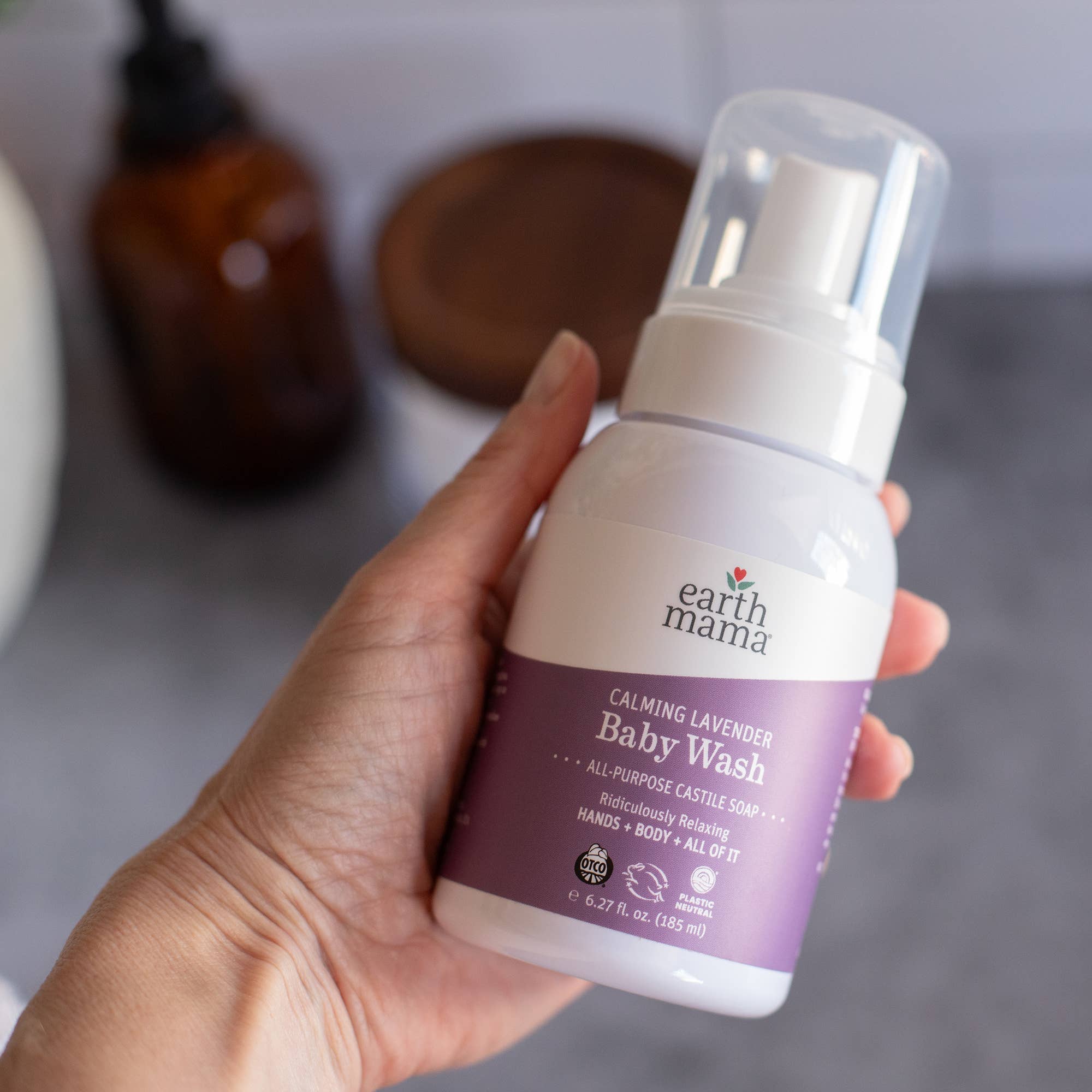 Image of Calming Lavender Castile Baby Wash