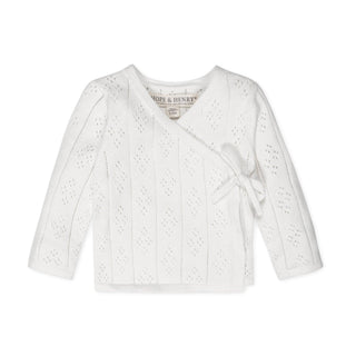 Organic Pointelle Sweater and Legging Set