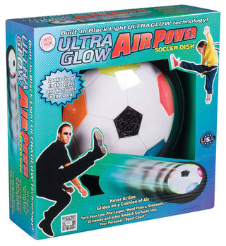 Toysmith - Can You Imagine Air Power Ultraglow Soccer Disk