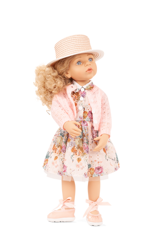 Happy Kidz Greta 19.5" Posable Doll with Accessories