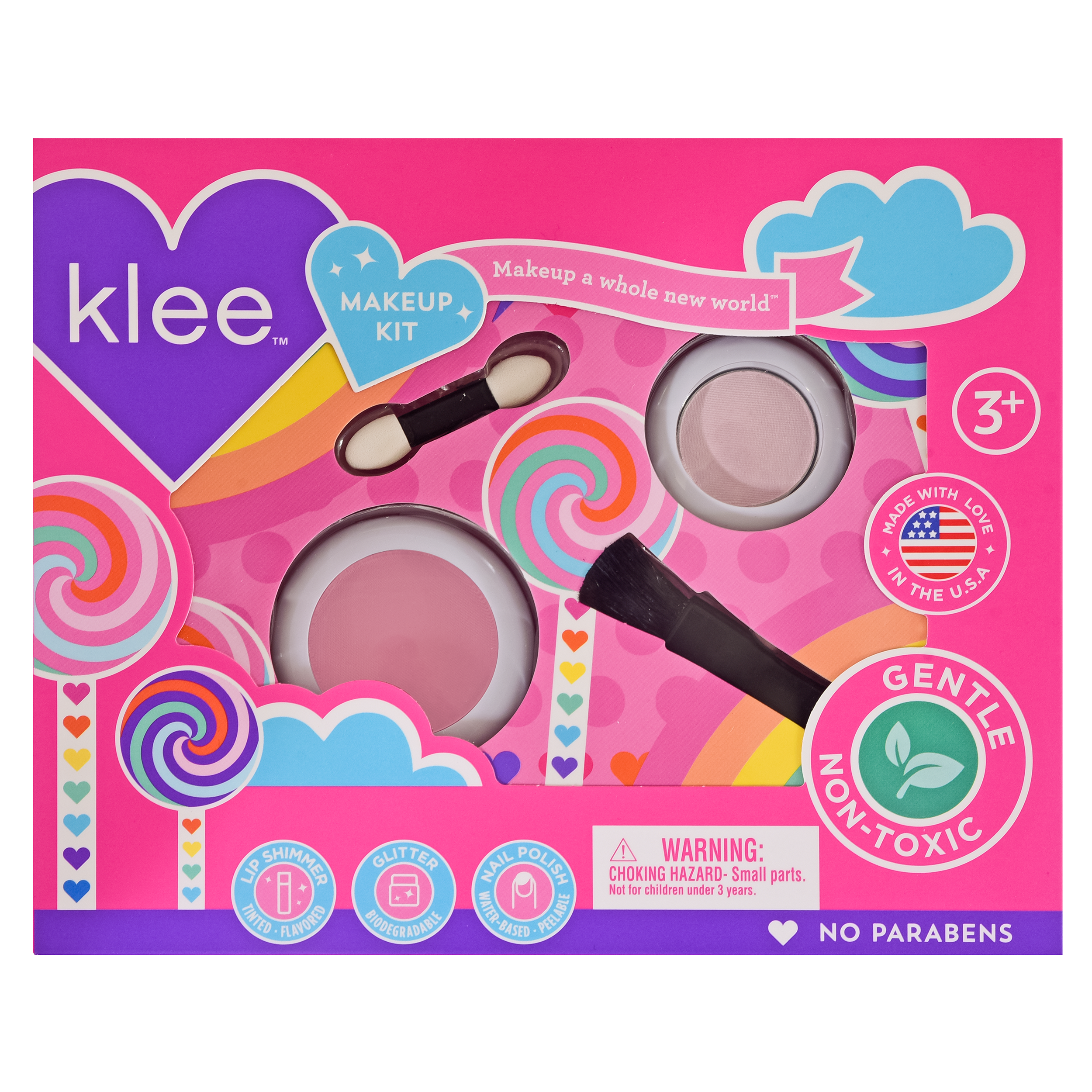 Image of Twirl and Glow - Pinwheel Love Makeup Kit
