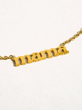 Mother's Day 18K Gold Non-Tarnish Necklace