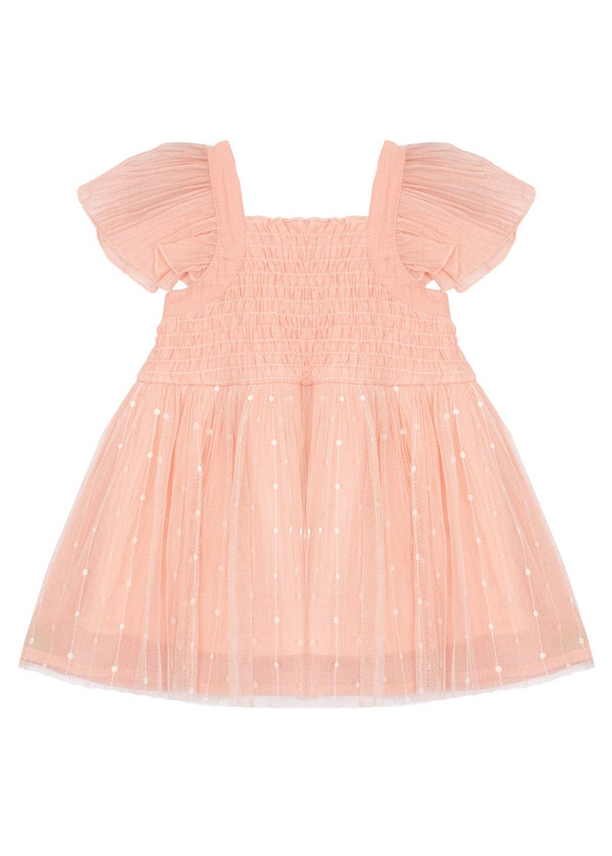 Image of Pink Princess Little Girl Dress