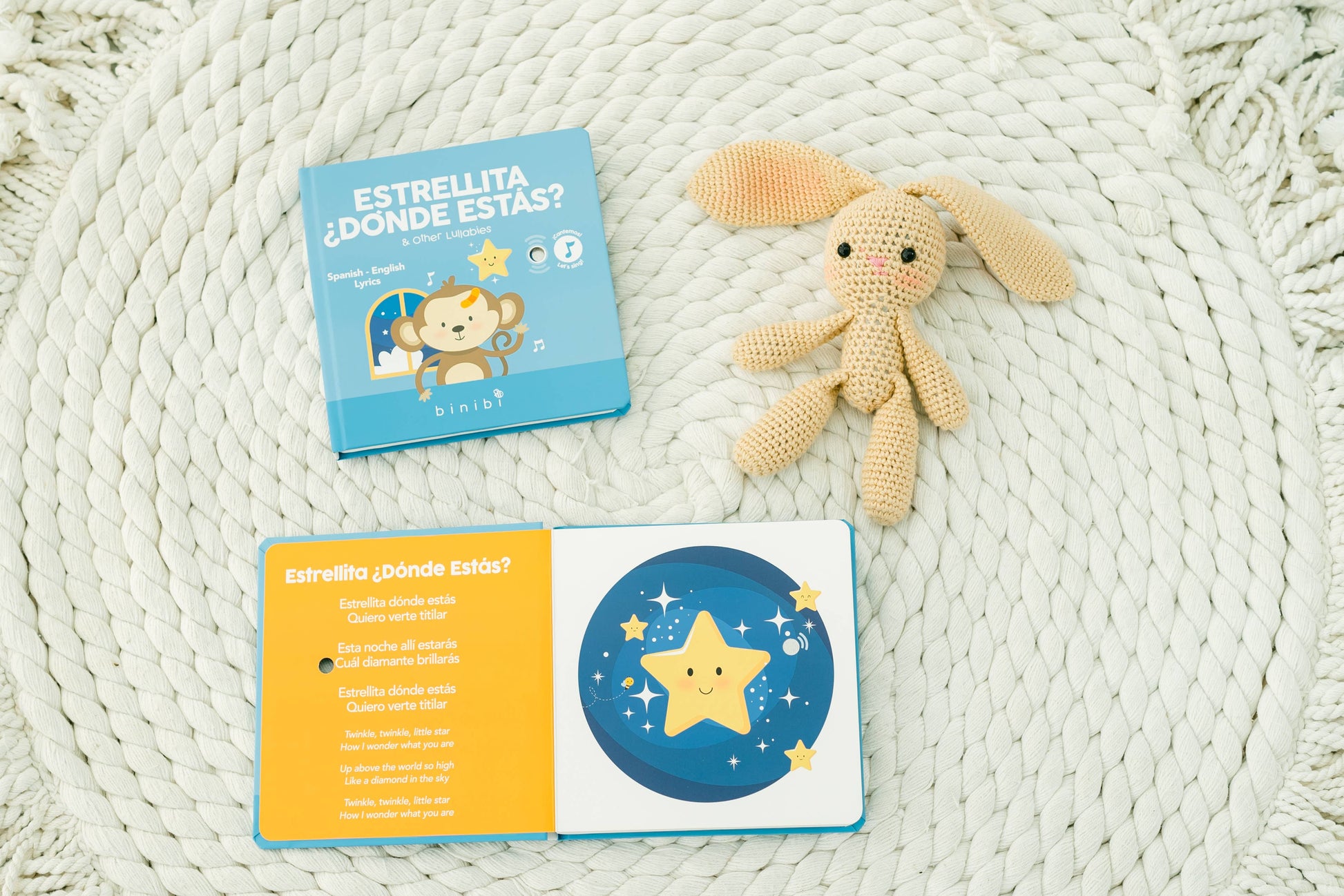 Bilingual Musical Book: Spanish Nursery Rhymes