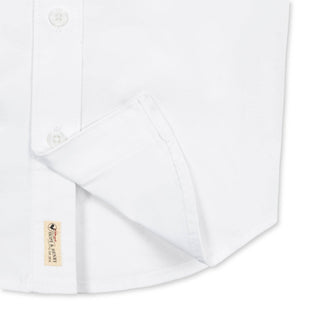 Hope and Henry - Organic Stretch Poplin Short Sleeve Shirt