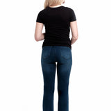 1822 Denim - Maternity 30" Better Butter Slim Straight Jean in Lanie: 6/28