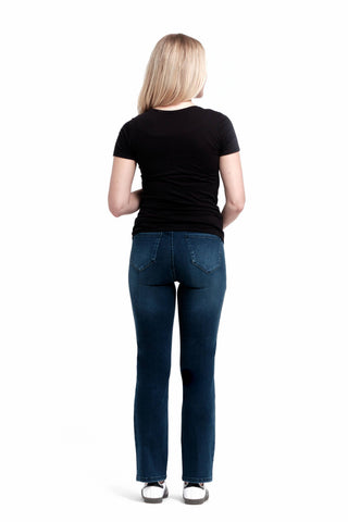1822 Denim - Maternity 30" Better Butter Slim Straight Jean in Lanie