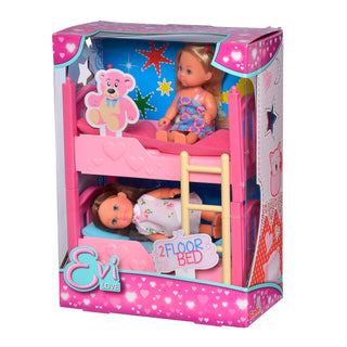 Toysmith - Simba Dickie- Evi Love- Bunk Bed Doll Playset