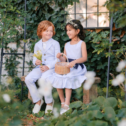 Hope and Henry - Organic Cross Back Party Dress