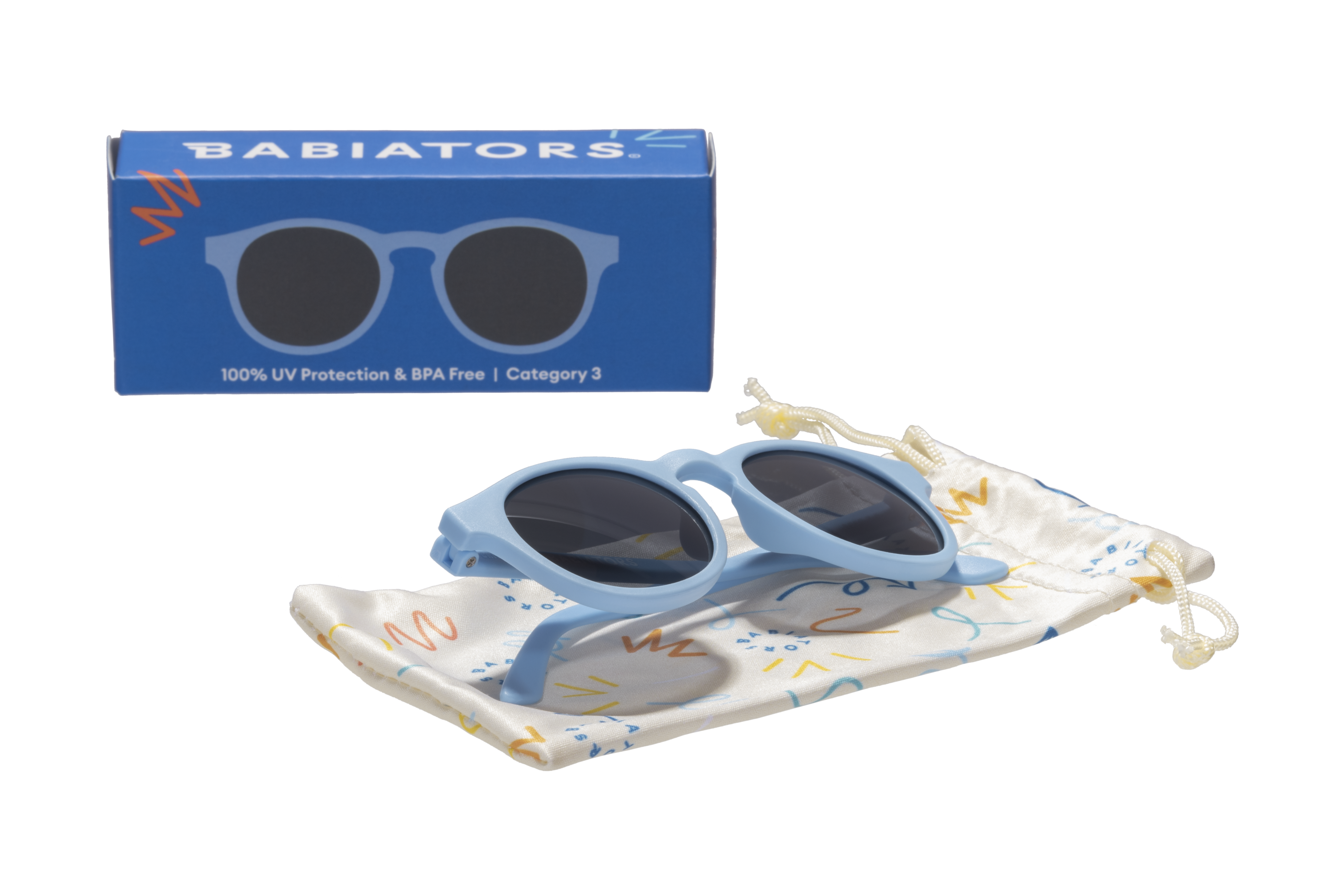 Babiators - Bermuda Blue  Keyhole Baby and Kid Sunglasses: Ages 3-5