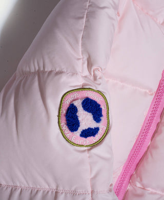 Nylon Pink MC Baby Puffer