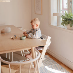 Image of Linen Pacifier Clip 2-Pack