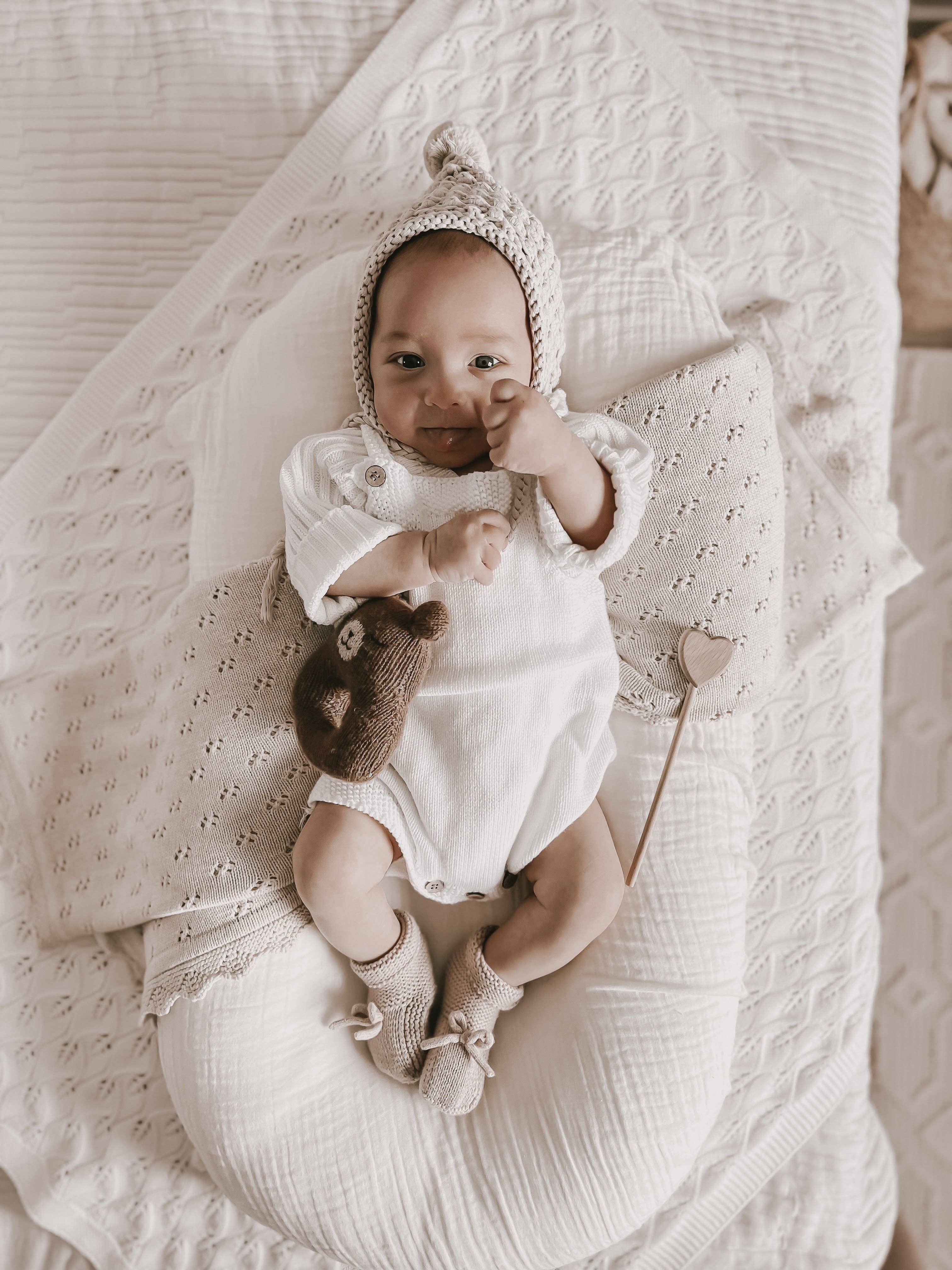 Image of Luna + Luca Novelty Knit Romper