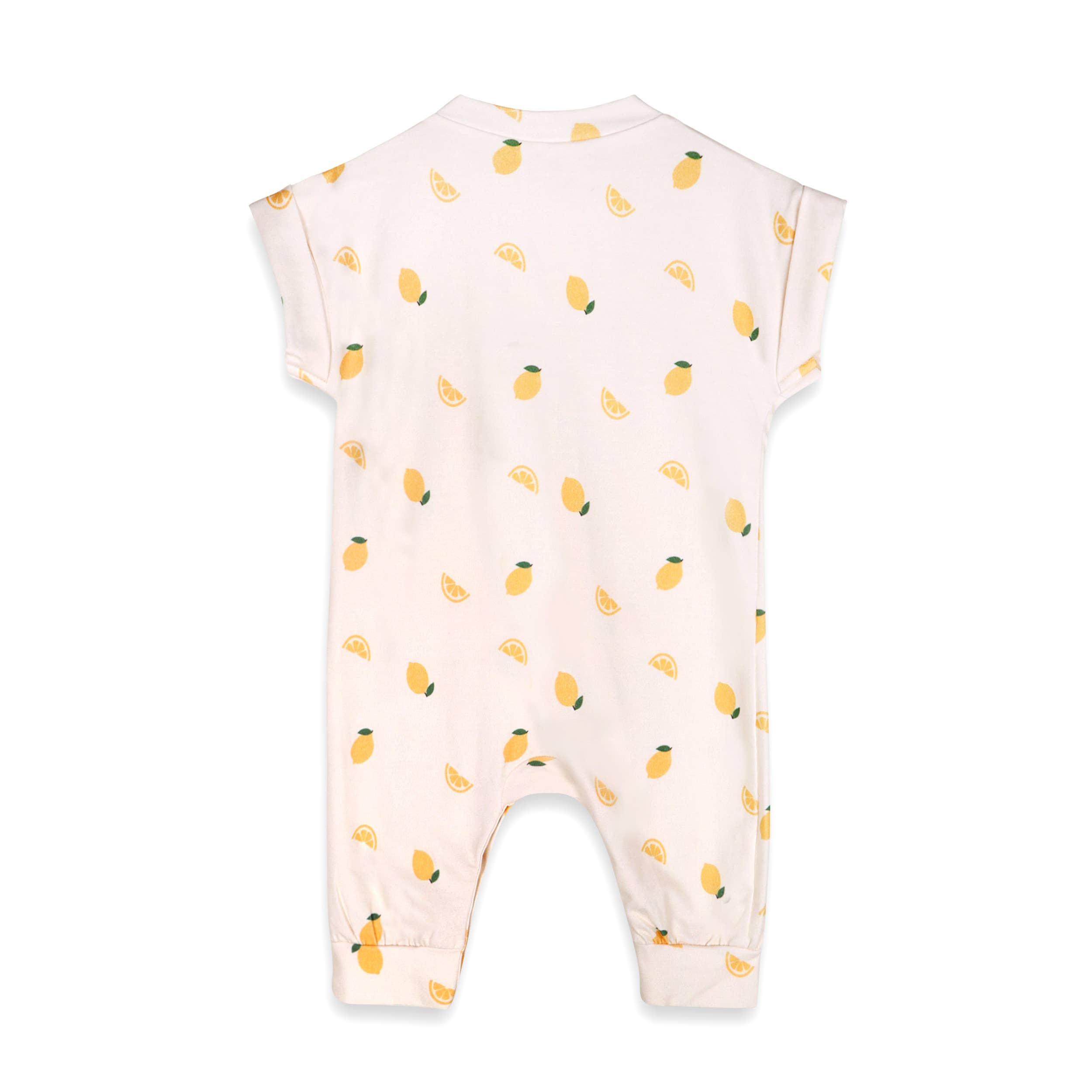 Lemon Kangaroo Baby Jumpsuit