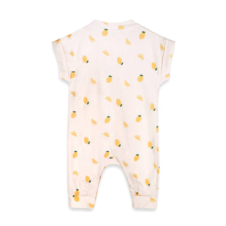 Lemon Kangaroo Baby Jumpsuit