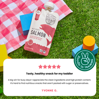 Serenity Kids Wild Caught Salmon with Organic Butternut Squash & Beet Pouch