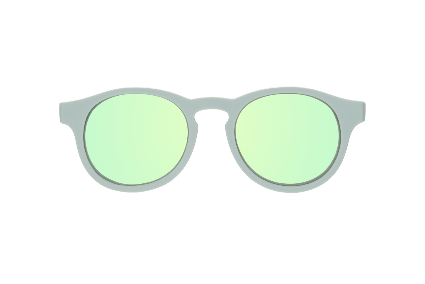 Babiators - Baby and Kids Polarized Keyhole Sunglasses: Seafoam Blue | Seafoam Mirrored Lens