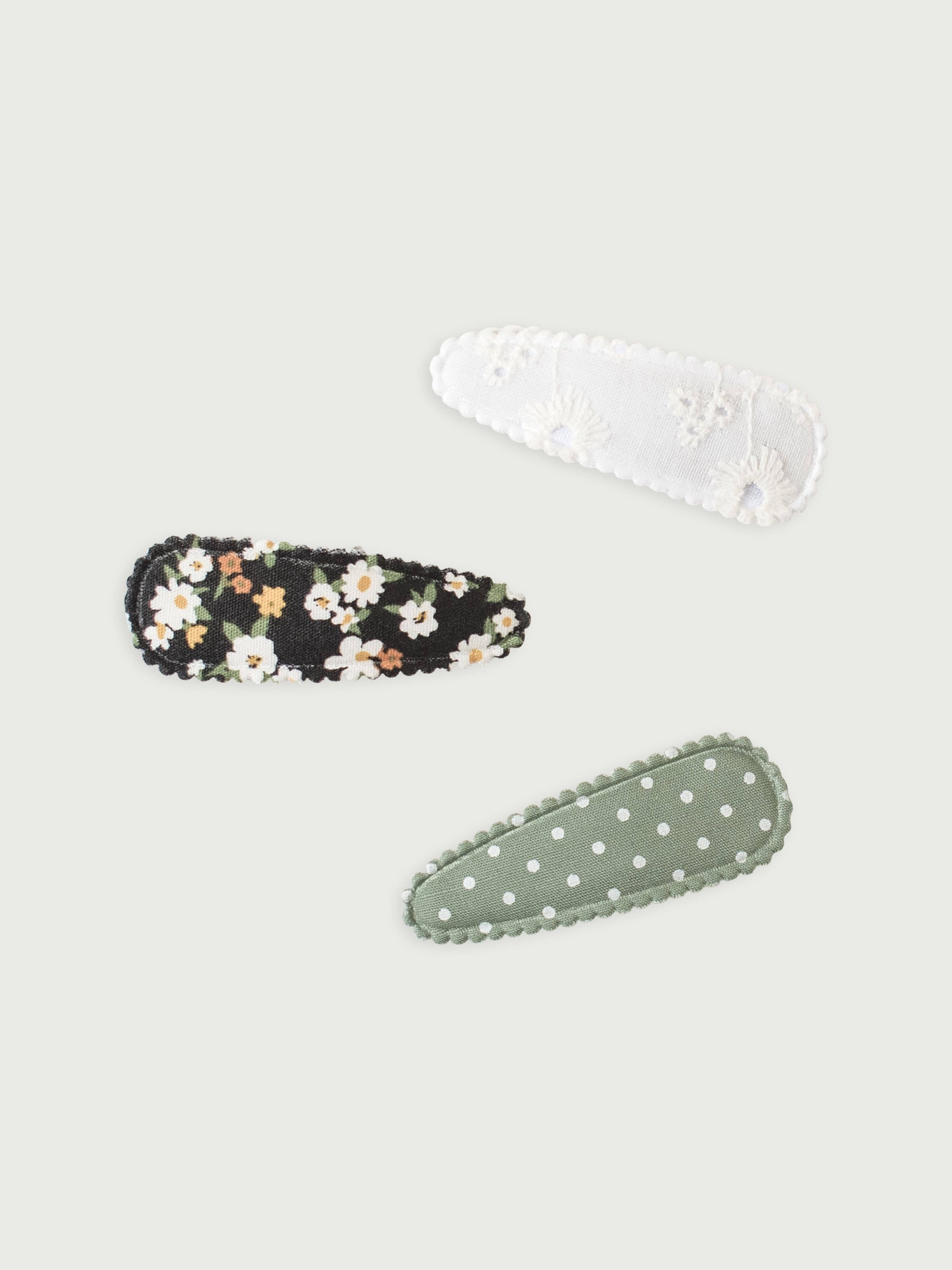 3-Pack Hair Clip Set