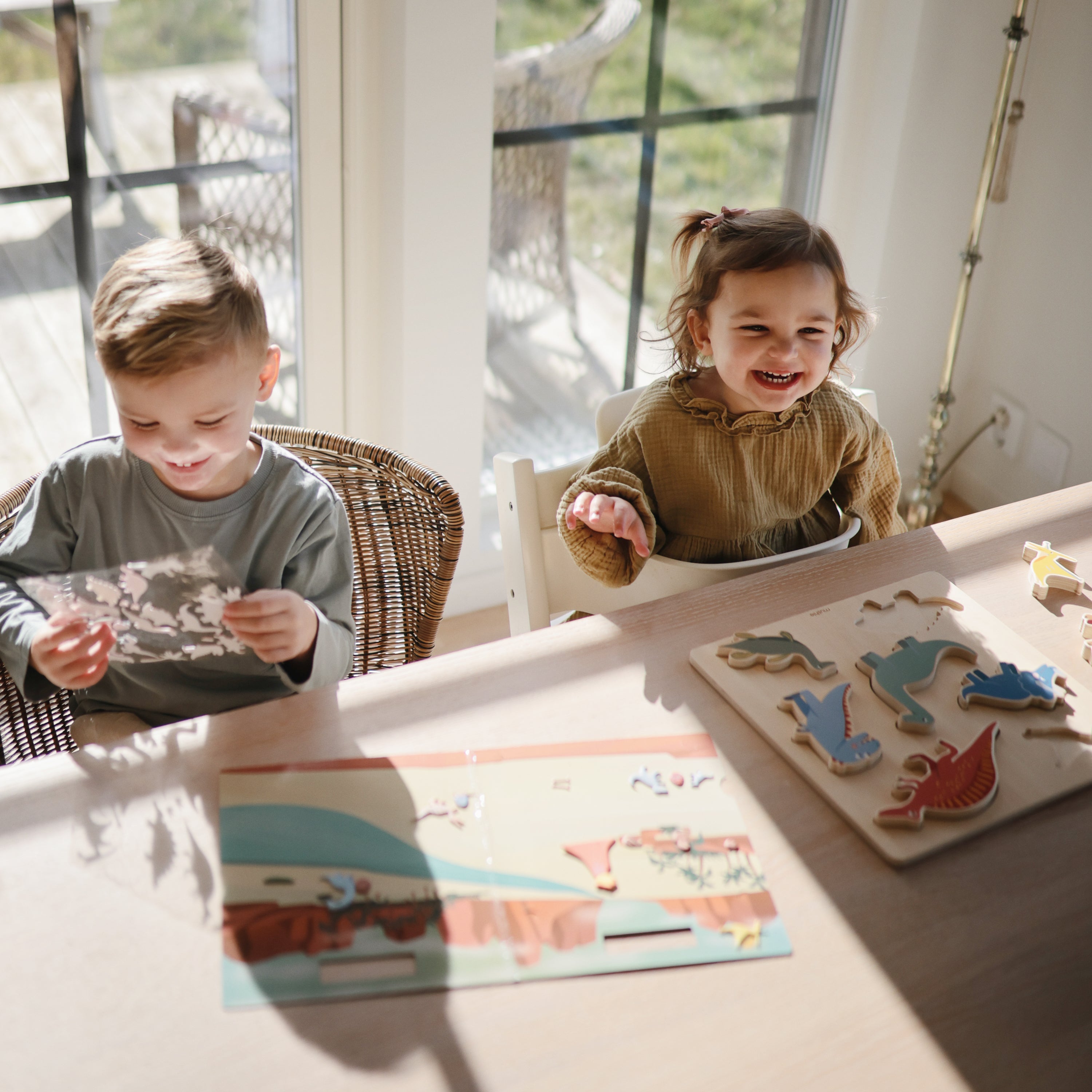 Image of Wooden Dino Puzzle