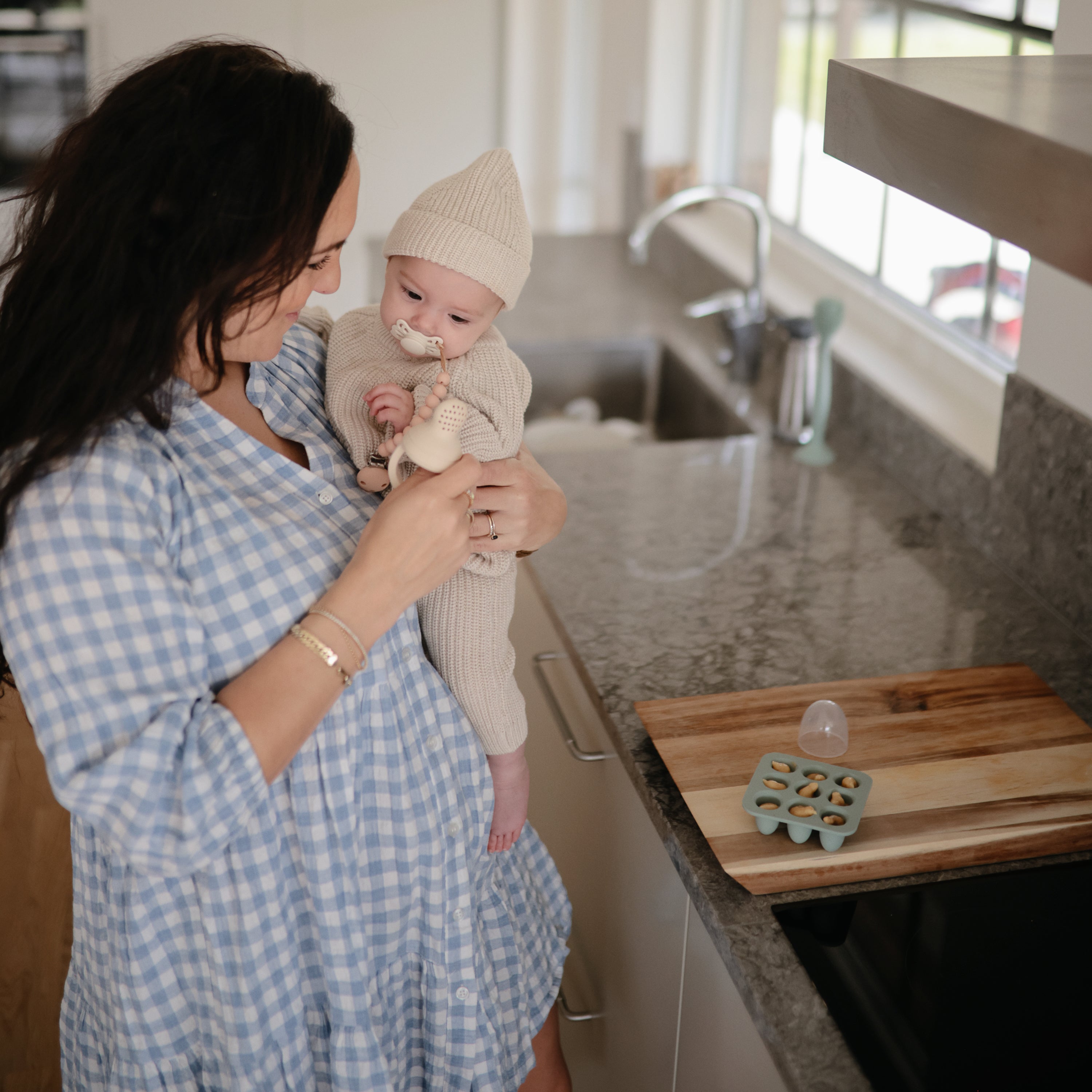 Image of Silicone Pacifier Clip | Hera