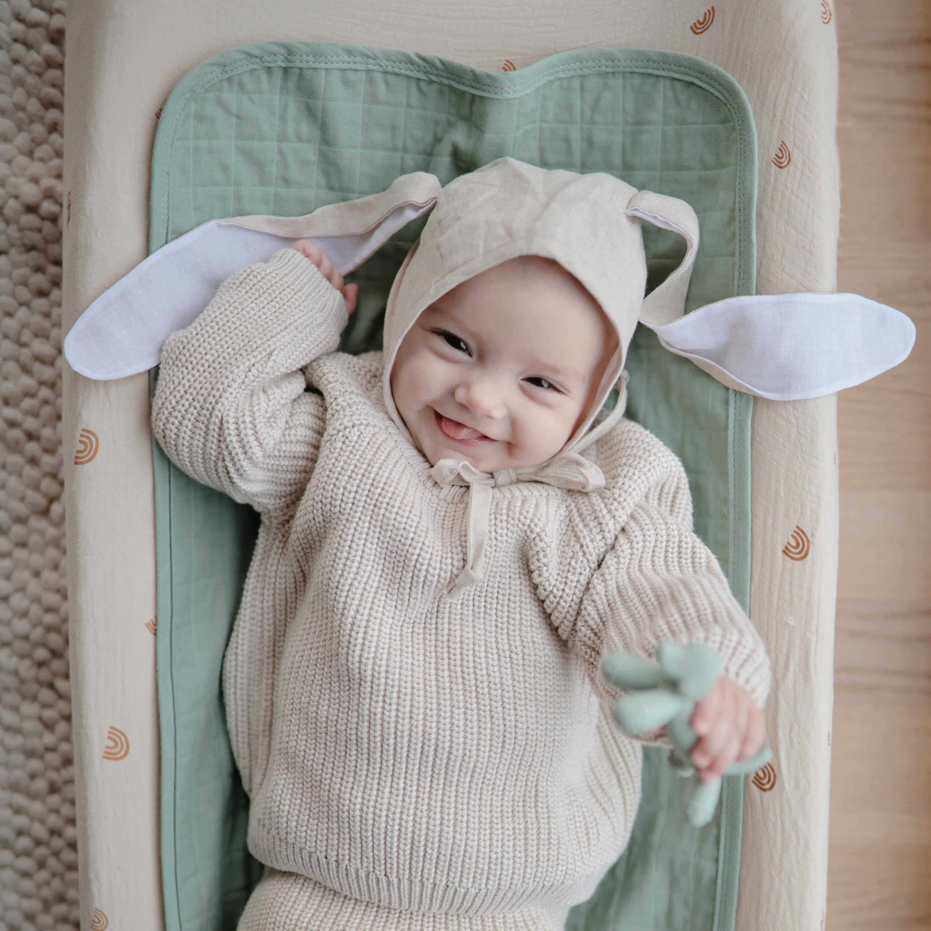 Image of Extra Soft Muslin Changing Pad Cover