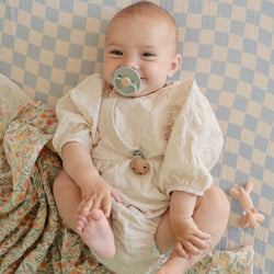 Image of Organic Cotton Muslin Swaddle Blanket