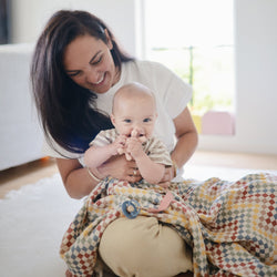 Image of Organic Cotton Muslin Swaddle Blanket