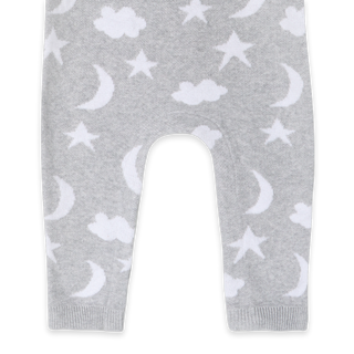 Viverano Organics - Moon & Stars Dream Knit Jumpsuit Romper (Organic Cotton)