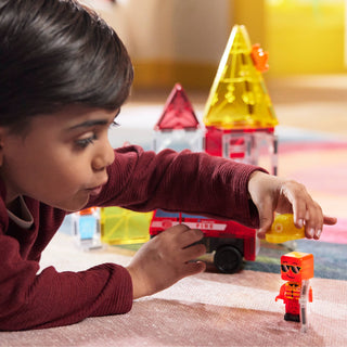 Magna-Tiles - Magna-Tiles Fire Rescue 27-Piece Set