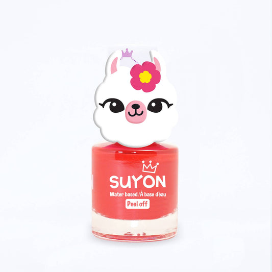 SUYON Collection - Llama Ring Nail Polish - Bright Red