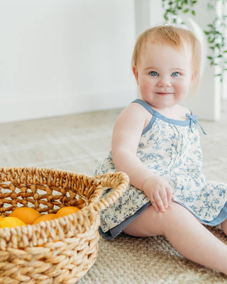 Lyla Floral Baby Dress +Bloomer