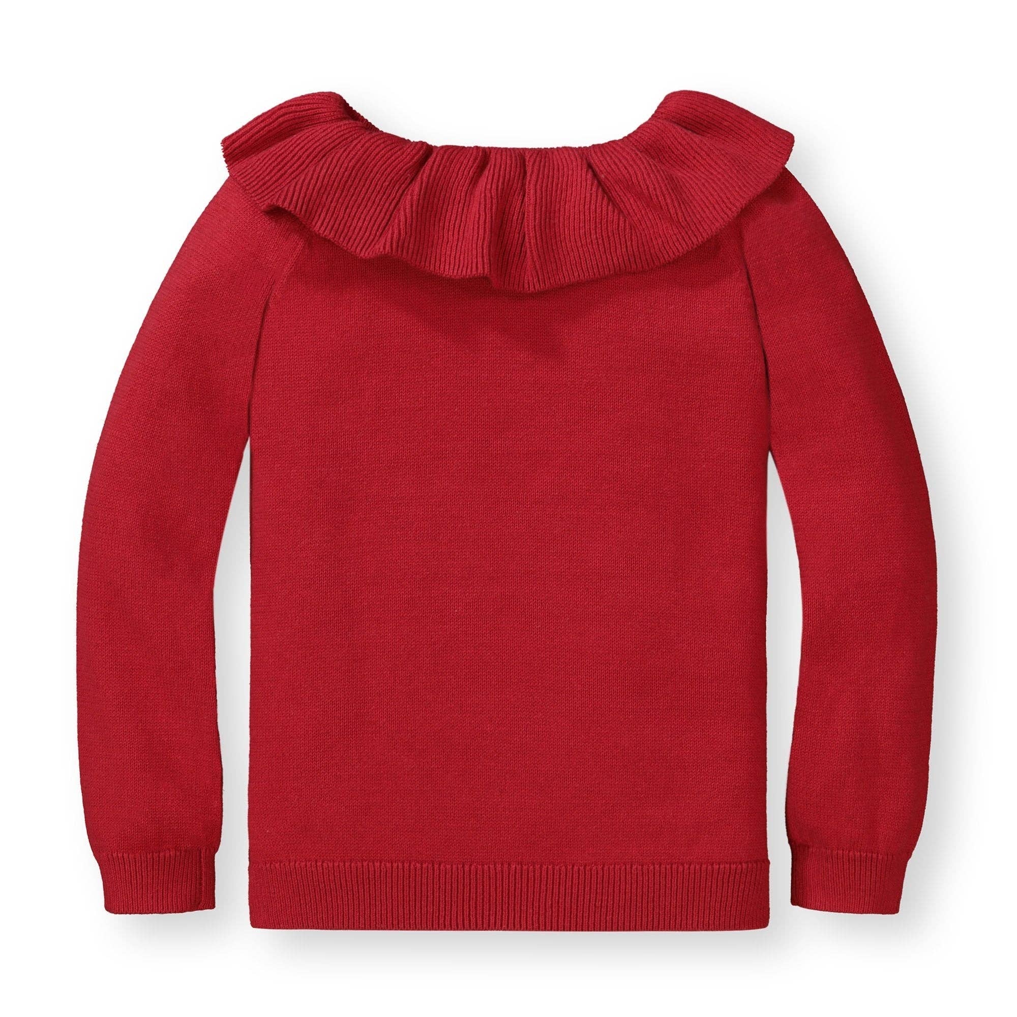 Ruffle Collar Sweater