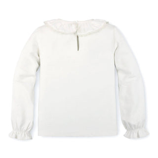 Ruffle Neck Knit Top - Baby