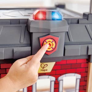 Fire Station-Wooden Playset