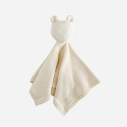 Image of The Blueberry Hill - Bear Lovey Cream | Baby Gift Blanket Toy Spring Summer