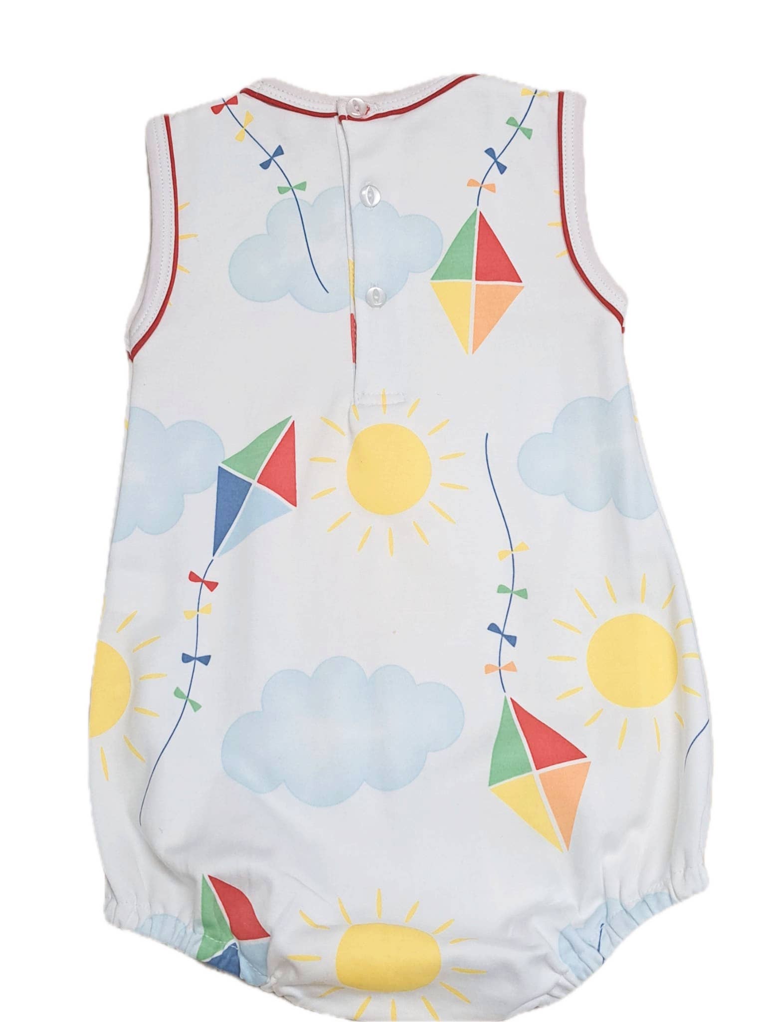 Marco and Lizzy - Summer Kites Collection Boys romper