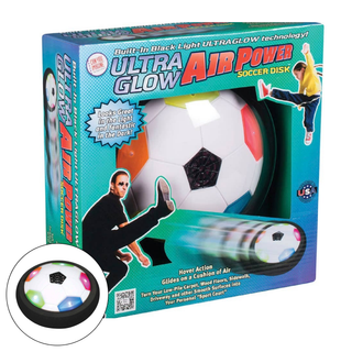 Toysmith - Can You Imagine Air Power Ultraglow Soccer Disk