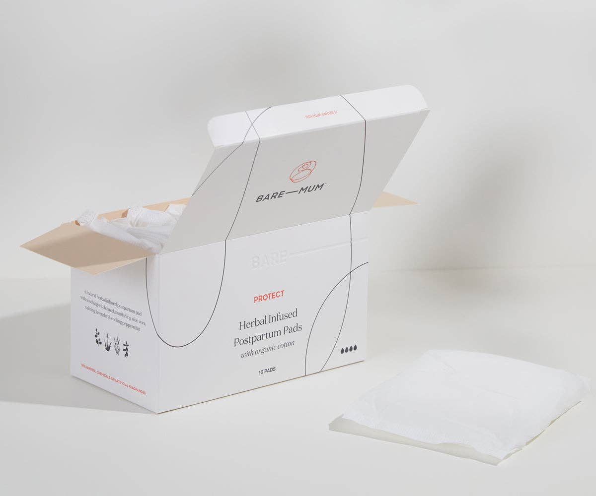 Image of Bare Mum - Herbal Infused Postpartum Pads