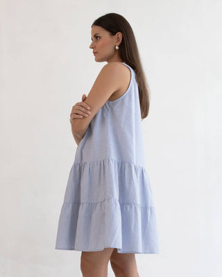 Melanie Sleeveless Maternity Dress
