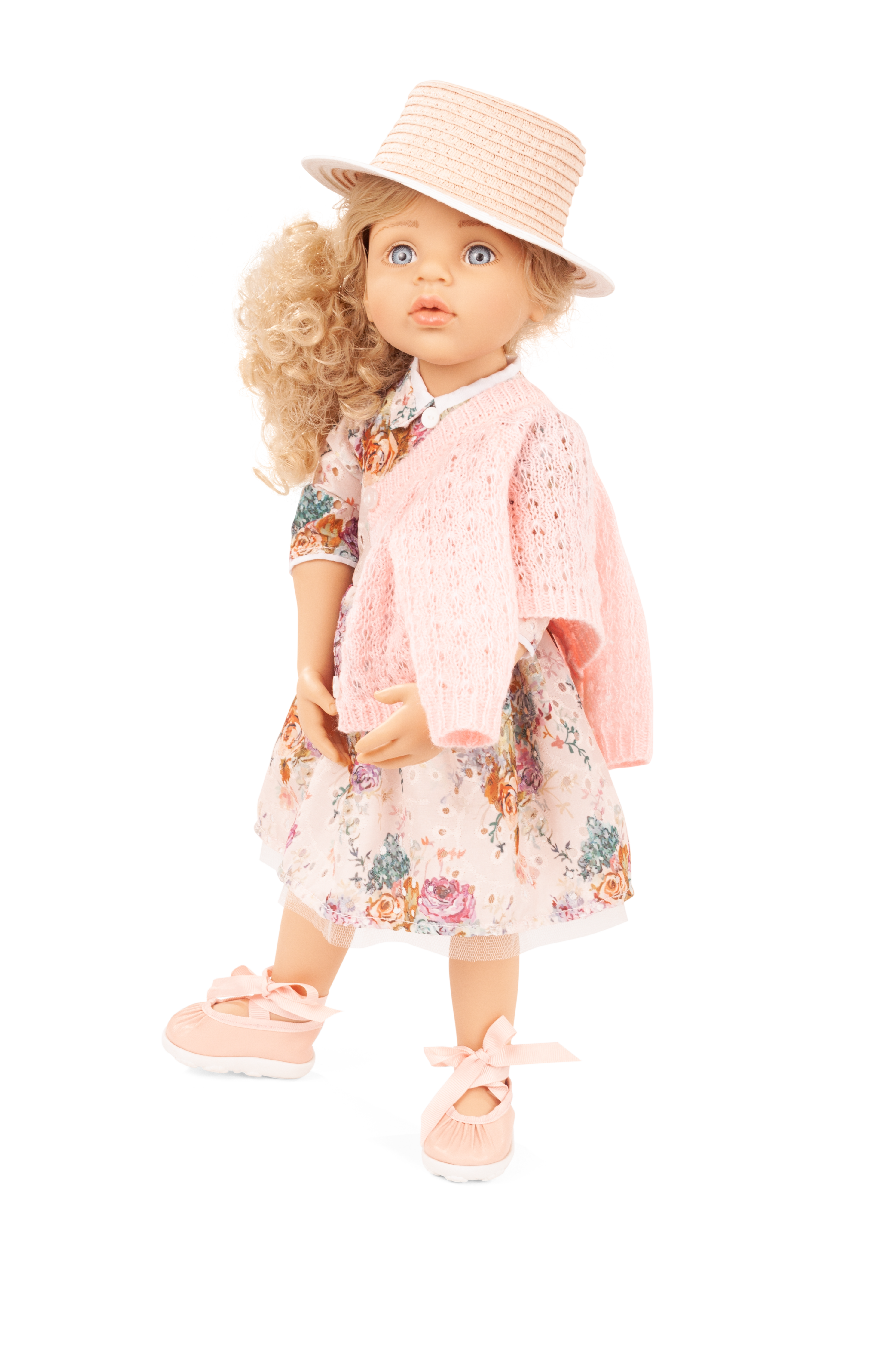 Happy Kidz Greta 19.5" Posable Doll with Accessories